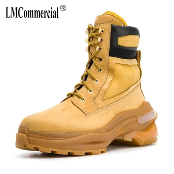 thick-bottomed trend yellow short boots men High Quality Genuine Leather mens chelsea boots all-match cowhide cowboy boots mens
thick-bottomed trend yellow short boots men High Quality Genuine Leather mens chelsea boots all-match cowhide cowboy boots mens