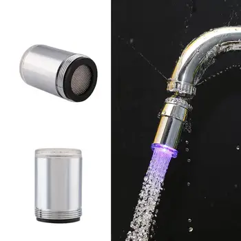 Led Faucet Light Temperature-controlled Intelligent LED Water Tap Temperature Sensor Color Water Faucets Nozzle No Need Battery
Led Faucet Light Temperature-controlled Intelligent LED Water Tap Temperature Sensor Color Water Faucets Nozzle No Need Battery