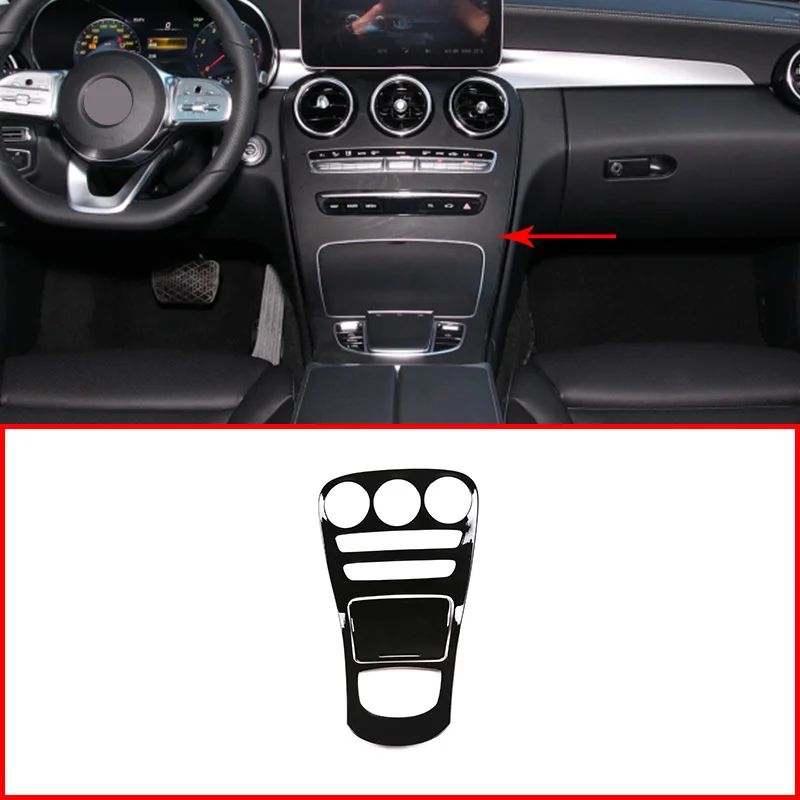 For Mercedes Benz C class 2019-2020 ABS Glossy Black Center Console Decoration Panel Cover Trim For Mercedes Benz GLC Class 2020
For Mercedes Benz C class 2019-2020 ABS Glossy Black Center Console Decoration Panel Cover Trim For Mercedes Benz GLC Class 2020