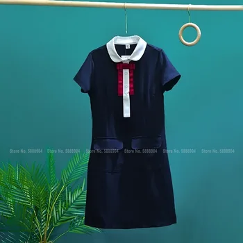 Summer Women Short Sleeve Casual Party Elegant Dress Girl Sweet Blouse Kindergarten Teacher Uniform Suit Overalls Garden Clothes
Summer Women Short Sleeve Casual Party Elegant Dress Girl Sweet Blouse Kindergarten Teacher Uniform Suit Overalls Garden Clothes