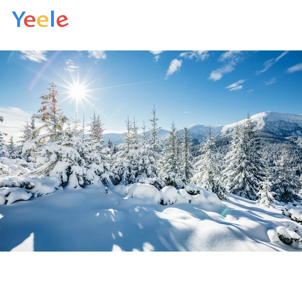 Winter Scenery Snow Forest Sunlight Baby Birthday Party Backdrop Photography Custom Photographic Background For Photo Studio
Winter Scenery Snow Forest Sunlight Baby Birthday Party Backdrop Photography Custom Photographic Background For Photo Studio