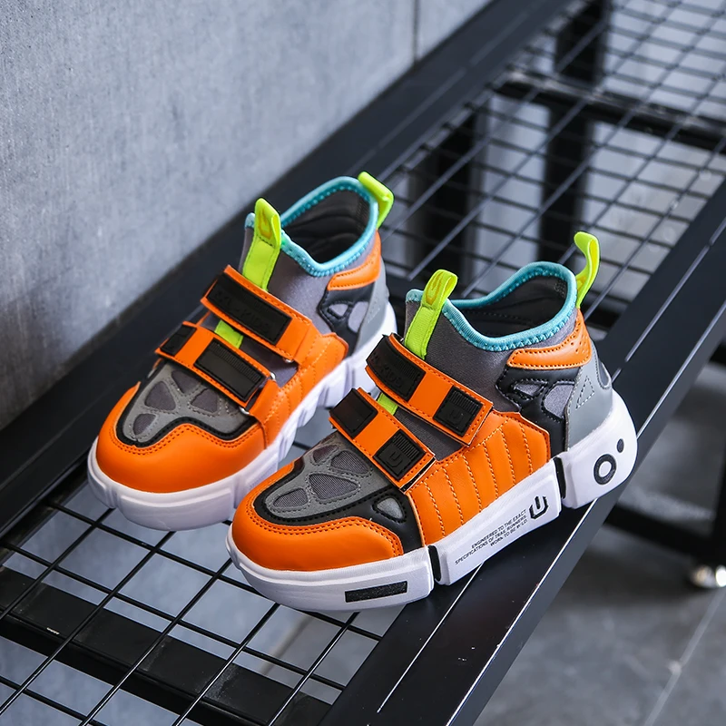 New Cool Kid Boy Sneakers High Top Young Boy Casual Footwear Hook & Loop Boys Children Flats Shoe Fashion Brand Big Boy Shoes 
New Cool Kid Boy Sneakers High Top Young Boy Casual Footwear Hook & Loop Boys Children Flats Shoe Fashion Brand Big Boy Shoes