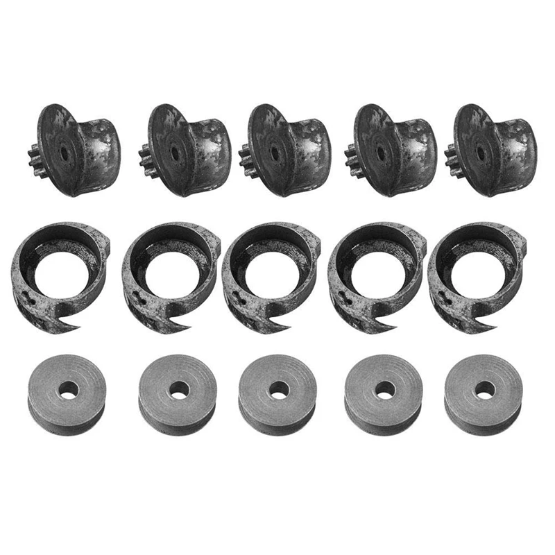 5 Sets/Lot New Full Set Of Spool Shuttle Bobbin Pitman Rod for Shoe Sewing Mending Repair Machine Parts | Дом и сад
