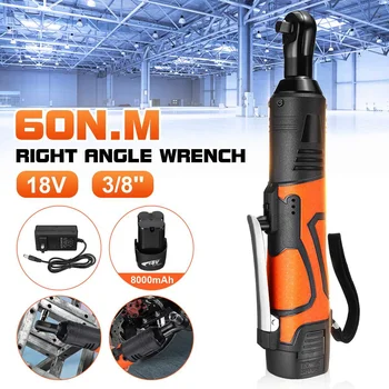 18V 3/8'' Lithium-Ion Battery 60N.M Electric Ratchet Wrench Rechargeable Electric Cordless Wrench Tools with Battery Charger Kit
18V 3/8'' Lithium-Ion Battery 60N.M Electric Ratchet Wrench Rechargeable Electric Cordless Wrench Tools with Battery Charger Kit
