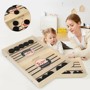 New Table Desktop Battle 2 In 1 Ice Hockey Game Catapult Chess Parent-child Interactive Game
New Table Desktop Battle 2 In 1 Ice Hockey Game Catapult Chess Parent-child Interactive Game