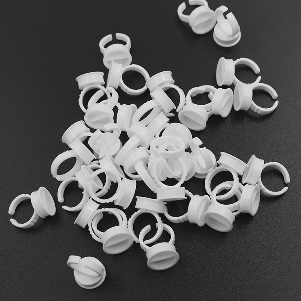 Wholesale 100Pcs Disposable Eyelash Extension Glue Rings Glue Holder Tool Tattoo Pigment Holder Adhesive Glue Makeup Accessories
Wholesale 100Pcs Disposable Eyelash Extension Glue Rings Glue Holder Tool Tattoo Pigment Holder Adhesive Glue Makeup Accessories