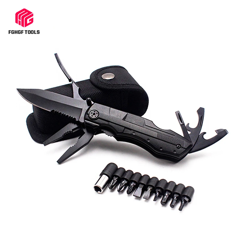 Outdoor Survival Multitool Folding Knife Plier Set Pocket Camping Hunting Screwdriver Kit Bits Bottle Opener Tactical Hand Tool
Outdoor Survival Multitool Folding Knife Plier Set Pocket Camping Hunting Screwdriver Kit Bits Bottle Opener Tactical Hand Tool