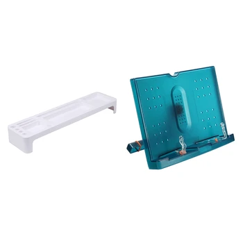 1Pcs Tabletop Storage Shelf, Office Storage Supplies Shelf & 1Pcs Adjustable Portable Document Book Stand Holder
1Pcs Tabletop Storage Shelf, Office Storage Supplies Shelf & 1Pcs Adjustable Portable Document Book Stand Holder