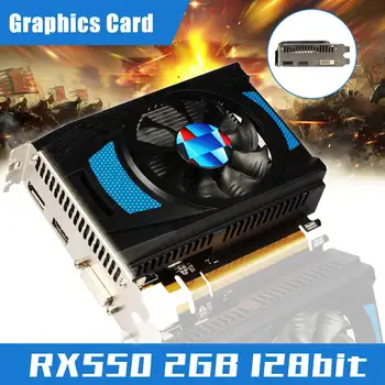 Yeston Radeon RX550 2GD5 TA Graphic Card 2GB GDDR5 128Bit 1183MHz/6000MHz PC Computer Gaming Video Card DVI-D + HDMI + DP
Yeston Radeon RX550 2GD5 TA Graphic Card 2GB GDDR5 128Bit 1183MHz/6000MHz PC Computer Gaming Video Card DVI-D + HDMI + DP