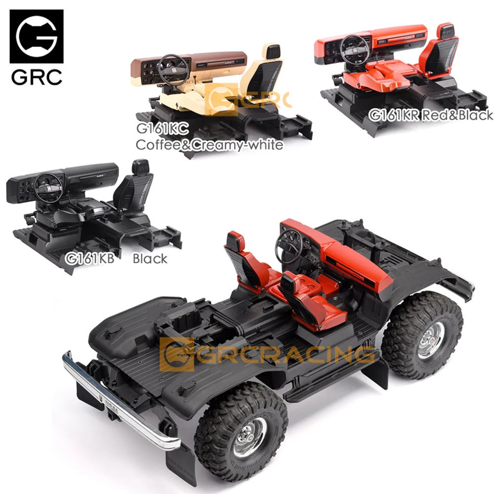 GRC Full Interior Body Shell Cab Seat Kit For 1/10 TRX4 Chevrolet 1979 K5 Blazer Body 82076-4
GRC Full Interior Body Shell Cab Seat Kit For 1/10 TRX4 Chevrolet 1979 K5 Blazer Body 82076-4