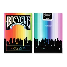Tricks-Props Poker Deck Playing-Cards Bicycle Cardistry Games Magician USPCC for Rainbow