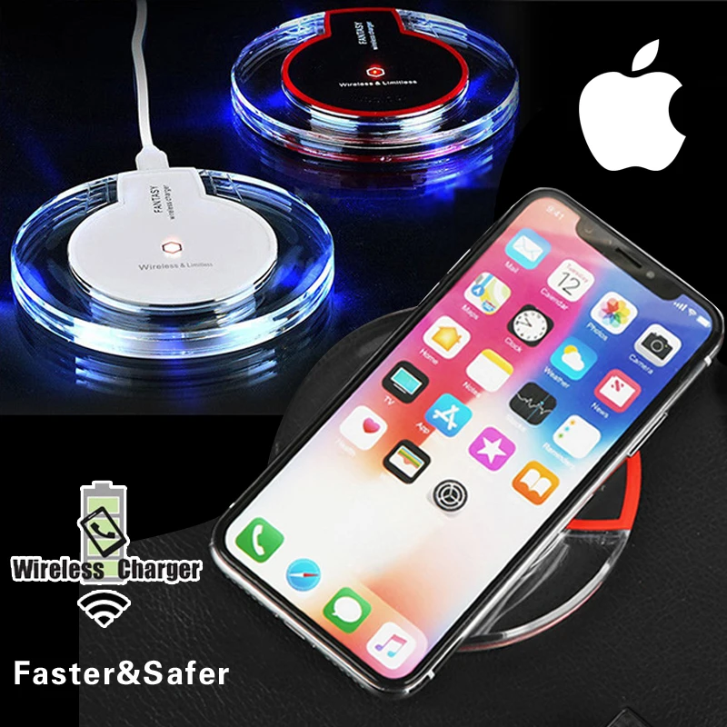 KK&LL QI Quick Wireless Charger USB Fast Charging Pad Dock For iphone 8/X/XS/XR/Plus / iphone 11 / 11 Pro / 11 Pro Max
KK&LL QI Quick Wireless Charger USB Fast Charging Pad Dock For iphone 8/X/XS/XR/Plus / iphone 11 / 11 Pro / 11 Pro Max