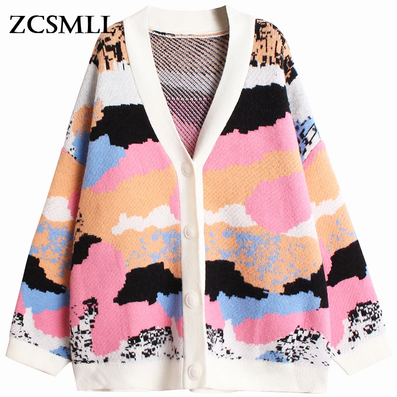ZCSMLL Tie Dye Big Size Knitting Cardigan Sweater Loose Fit V-Neck Long Sleeve Women New Fashion Tide Autumn Winter 2022
ZCSMLL Tie Dye Big Size Knitting Cardigan Sweater Loose Fit V-Neck Long Sleeve Women New Fashion Tide Autumn Winter 2022