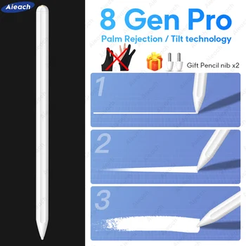 

For Apple Pencil 2 iPad Pen For Stylus iPad Pro 11 12.9 2020 2018 2019 6th 7th mini 5 Air 3 with Palm Rejection Tilt sensitivity
