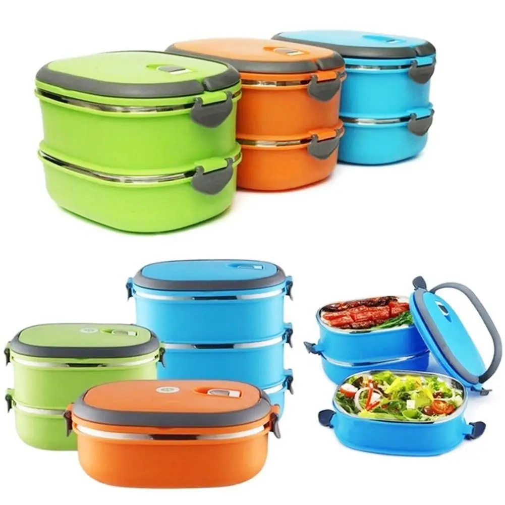 1/2/3 Layer Rectangle Stainless Steel Thermal Lunch Box Food Storage Container
1/2/3 Layer Rectangle Stainless Steel Thermal Lunch Box Food Storage Container