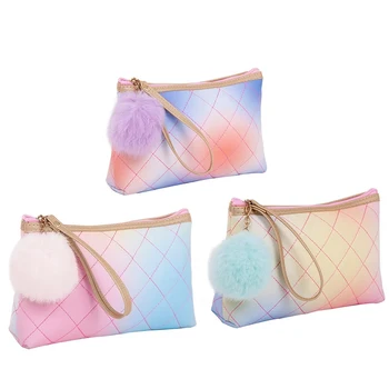 1 PC Women Laser Cosmetic Bag Girl Colorful Makeup Bag Portable Plush Make Up Brushes Tools Storage Orangizer Bag Makeup Bag 
1 PC Women Laser Cosmetic Bag Girl Colorful Makeup Bag Portable Plush Make Up Brushes Tools Storage Orangizer Bag Makeup Bag