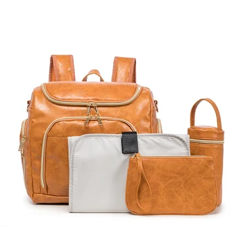 Soboba Brown Diaper Bag for Mother with Changing Pad & Insulation bag & Cosmetic bag Nursing Changing Backpack for Baby Care
Soboba Brown Diaper Bag for Mother with Changing Pad & Insulation bag & Cosmetic bag Nursing Changing Backpack for Baby Care