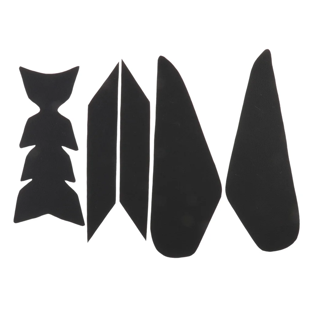 5 Pcs Motorcycle Rubber Fuel Oil Gas Tank Traction Pad Protector for Kawasaki Ninja 400 2018 2019 - Black 5 Pcs Motorcycle Rubber Fuel Oil Gas Tank Traction Pad Protector for Kawasaki Ninja 400 2018 2019 - Black
