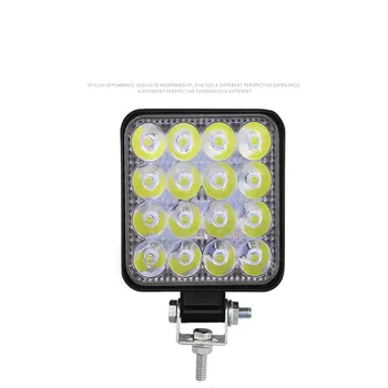 Mini 16LED 27W 48W LED Square Work Light Bar 12V 24V Off-road LED Light Spotlight for Off-road Truck 4X4 4WD Car SUV ATV
Mini 16LED 27W 48W LED Square Work Light Bar 12V 24V Off-road LED Light Spotlight for Off-road Truck 4X4 4WD Car SUV ATV