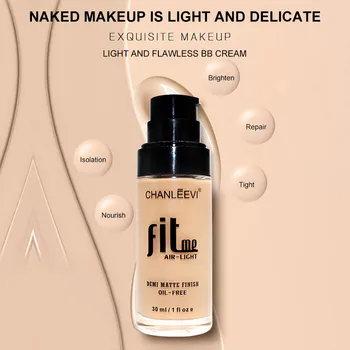 Matte Foundation Liquid Lasting Waterproof Moisturizing Cover Blemishes Even Skin Color Liquid Foundation
Matte Foundation Liquid Lasting Waterproof Moisturizing Cover Blemishes Even Skin Color Liquid Foundation