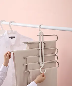 1PC Multifunctional Folding Trouser Rack Clip Household Hanger Trouser Clip Pants Hook Multi-layer Magic Storage Rack OK 1169
1PC Multifunctional Folding Trouser Rack Clip Household Hanger Trouser Clip Pants Hook Multi-layer Magic Storage Rack OK 1169
