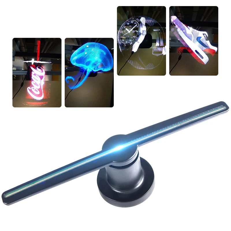 42cm Length Holographic Imaging Lamp Advertising Display Logo LED Fan Light 3D LED Advertising logo Light
42cm Length Holographic Imaging Lamp Advertising Display Logo LED Fan Light 3D LED Advertising logo Light