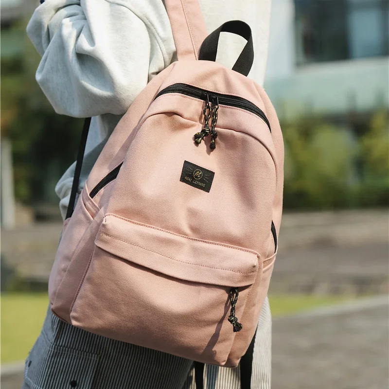 Korean-style Simple Versatile Backpack Women's 2019 Autumn And Winter New Style MORI Series Fashion Large Capacity Canvas STUDEN
Korean-style Simple Versatile Backpack Women's 2019 Autumn And Winter New Style MORI Series Fashion Large Capacity Canvas STUDEN