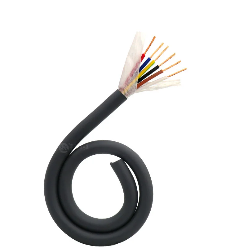 Towline Wire 6 core 0.3, 0.5, 0.75 ,1,1.5mm² with High Flexibility TRVV Gray Drag Chain Cable 5m (22,20,18 ,17,16 AWG)
Towline Wire 6 core 0.3, 0.5, 0.75 ,1,1.5mm² with High Flexibility TRVV Gray Drag Chain Cable 5m (22,20,18 ,17,16 AWG)