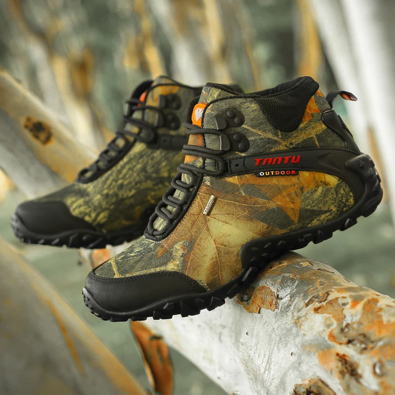 Large Size 40-46 Men Camouflage Hiking Shoes Tactical Boots Waterproof Warm High-top Sneakers Wear-resistant Sneakers Men
Large Size 40-46 Men Camouflage Hiking Shoes Tactical Boots Waterproof Warm High-top Sneakers Wear-resistant Sneakers Men