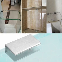 2Pcs Stainless Steel Square Clamp Holder Bracket Clip For Glass Shelf Handrails Silver
2Pcs Stainless Steel Square Clamp Holder Bracket Clip For Glass Shelf Handrails Silver