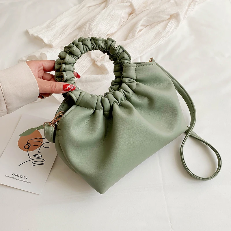 Bag For Women Cloud bag Soft PU Leather Madame Bag Single Shoulder Pleated Dumpling Bag Handbag Day Clutches bags Messenger Bag
Bag For Women Cloud bag Soft PU Leather Madame Bag Single Shoulder Pleated Dumpling Bag Handbag Day Clutches bags Messenger Bag