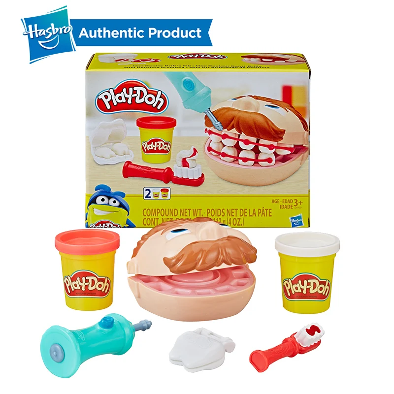 Hasbro Play-Doh Mini Doctor Drill'n Fill Dentist Toy Children's Creative Toys With 2 Non-Toxic Colors
Hasbro Play-Doh Mini Doctor Drill'n Fill Dentist Toy Children's Creative Toys With 2 Non-Toxic Colors