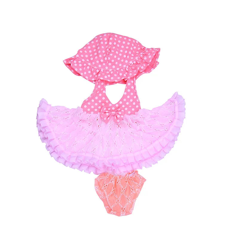 Reborn Baby Doll Clothes Pink Series