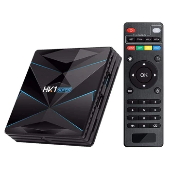 HK1 SUPER Android 9.0 Network Set-Top Box RK3318 Dual Band 5GWiFi 4G / 128G Network Player TV BOX
HK1 SUPER Android 9.0 Network Set-Top Box RK3318 Dual Band 5GWiFi 4G / 128G Network Player TV BOX