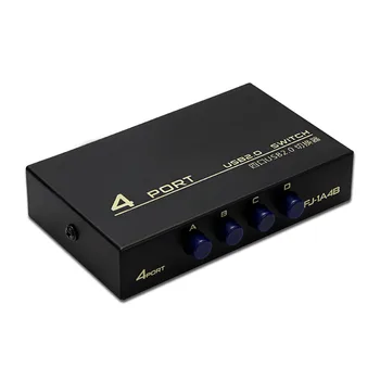 Metal Usb 2.0 4 Ports Share Switch Switcher Selector Box Hub Sharing Switch Adapter For Pc Scanner Printer Good Quality Accessor
Metal Usb 2.0 4 Ports Share Switch Switcher Selector Box Hub Sharing Switch Adapter For Pc Scanner Printer Good Quality Accessor