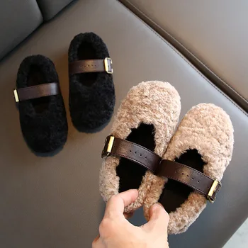 Girls Velvet Loafer New Winter Warm Kids Fur Shoes Size 21-30 Flat Princess Baby Girls Home Shoes KS569
Girls Velvet Loafer New Winter Warm Kids Fur Shoes Size 21-30 Flat Princess Baby Girls Home Shoes KS569