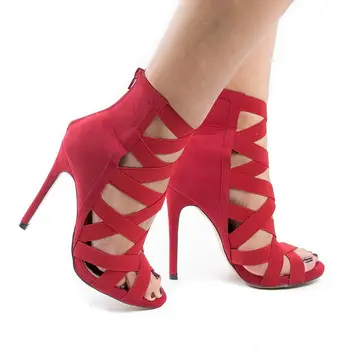 Women Heeled Sandals Stretchy Bandage Ankle Strap Pumps Super High Heels Stiletto Heels Lady Shoes 2020 Summer Shoes
Women Heeled Sandals Stretchy Bandage Ankle Strap Pumps Super High Heels Stiletto Heels Lady Shoes 2020 Summer Shoes