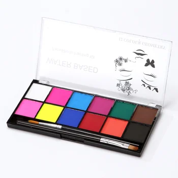 1 Set 12 Colors Water Soluble Pigment Body Face Painting Kit Watercolor Pigment Festival Supply for Adults Children (Matte)
1 Set 12 Colors Water Soluble Pigment Body Face Painting Kit Watercolor Pigment Festival Supply for Adults Children (Matte)