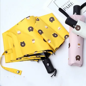 Automatic Umbrella Vinyl Sun Umbrella Anti-Ultraviolet Sunscreen Creative Three-Fold Umbrella Cartoon Umbrella
Automatic Umbrella Vinyl Sun Umbrella Anti-Ultraviolet Sunscreen Creative Three-Fold Umbrella Cartoon Umbrella