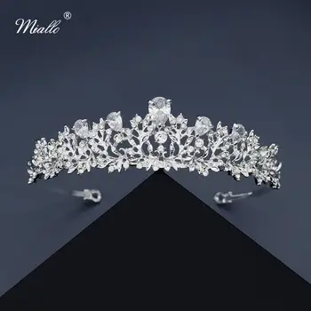 Miallo Fashion Silver Color Rhinestone Princess Crown Zircon Bridal Wedding Tiaras and Crowns for Women Accessories Girls Gifts
Miallo Fashion Silver Color Rhinestone Princess Crown Zircon Bridal Wedding Tiaras and Crowns for Women Accessories Girls Gifts