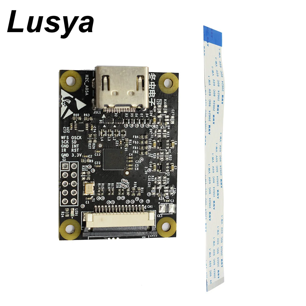 HDMI to CSI-2 Adapter Board TC358743XBG HDMI input up to 1080p25fp For Raspberry Pi G4-006
HDMI to CSI-2 Adapter Board TC358743XBG HDMI input up to 1080p25fp For Raspberry Pi G4-006