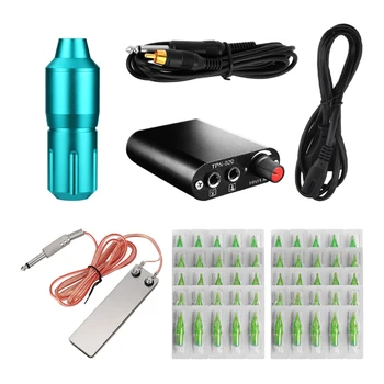 Complete Tattoo Kit Rotary Tattoo Pen Power Supply Needles Tattoo Supplies
Complete Tattoo Kit Rotary Tattoo Pen Power Supply Needles Tattoo Supplies