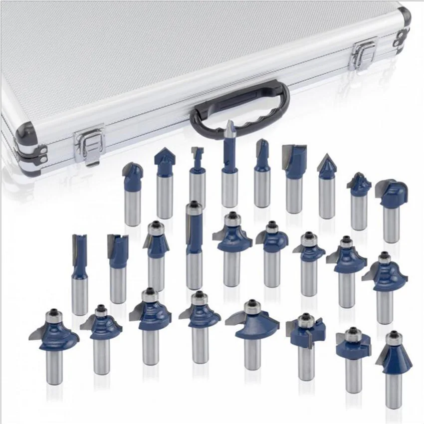 80Pcs 1/2MM 1/4MM Router Drill Bits Woodworking Milling Cutter Multi-Function Bearing Milling Trimming Machine Milling Cutter
80Pcs 1/2MM 1/4MM Router Drill Bits Woodworking Milling Cutter Multi-Function Bearing Milling Trimming Machine Milling Cutter