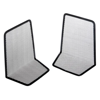 2020 New 1 Pair Metal Mesh Desk Organizer Desktop Office Home Bookends Book Holder Black
2020 New 1 Pair Metal Mesh Desk Organizer Desktop Office Home Bookends Book Holder Black