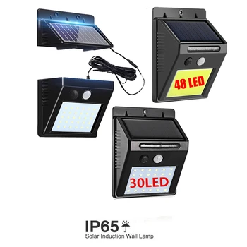 48/30 LEDs Solar light Solar Panel Power lamp PIR Motion Sensor Path light Street Porch Security Outdoor Waterproof Wall lamp in
48/30 LEDs Solar light Solar Panel Power lamp PIR Motion Sensor Path light Street Porch Security Outdoor Waterproof Wall lamp in