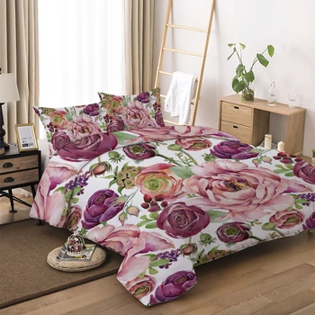 Rose printed double bedspread bedding set for comforter queen King single sizes bed sheets and pillowcases duvet cover set new
Rose printed double bedspread bedding set for comforter queen King single sizes bed sheets and pillowcases duvet cover set new
