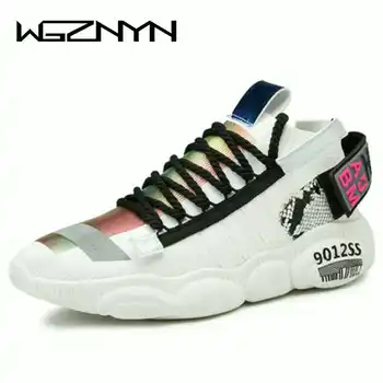 2020 Mesh Casual Chunky Sneakers Lac-Up Men Shoes Lightweight Breathable Walking Sneakers Tenis Feminino Zapatillas Hombre W507
2020 Mesh Casual Chunky Sneakers Lac-Up Men Shoes Lightweight Breathable Walking Sneakers Tenis Feminino Zapatillas Hombre W507