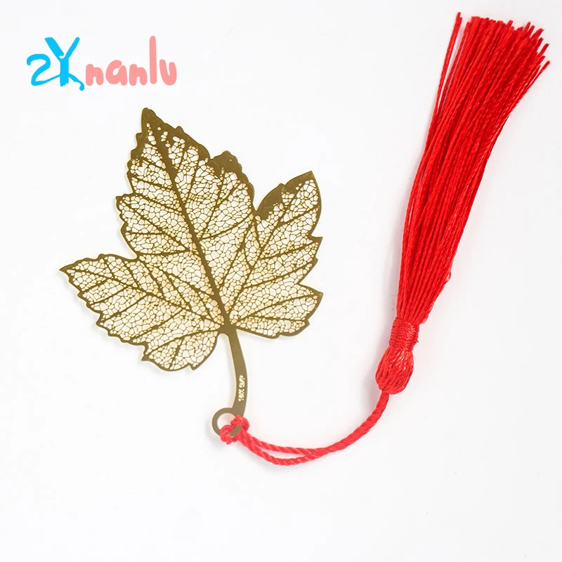 Creativity China Style Maple Leaf Retro Book Markers Copper Metal Tassel Bookmark Book Holder Metal Craft Gift Stationery Supply
Creativity China Style Maple Leaf Retro Book Markers Copper Metal Tassel Bookmark Book Holder Metal Craft Gift Stationery Supply