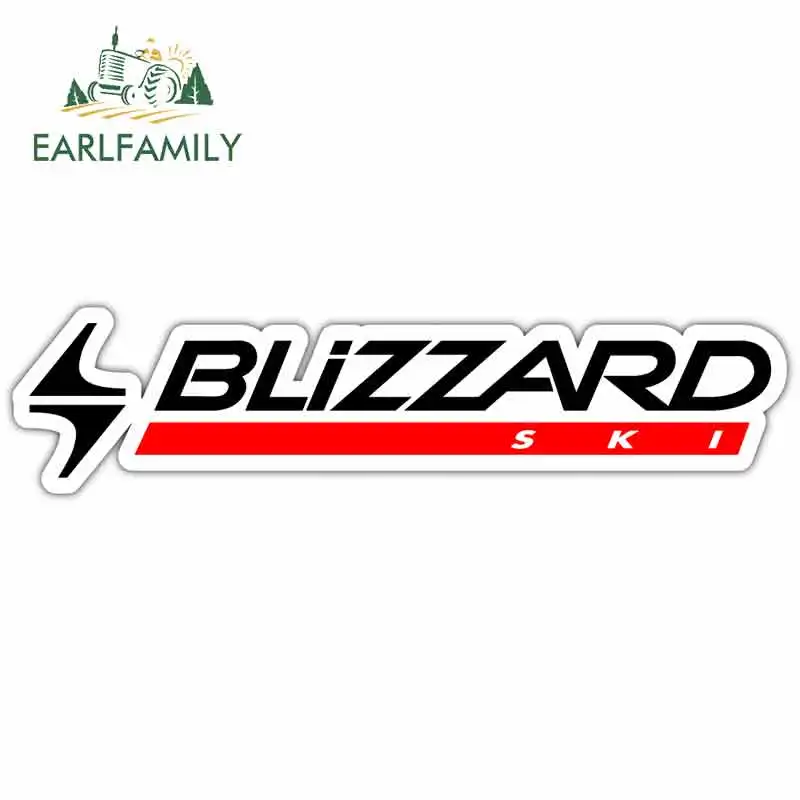 EARLFAMILY 13 см x 3 4 для Blizzard Лыжный Сноуборд Знак наклейки автомобиля шлем мотоцикл
