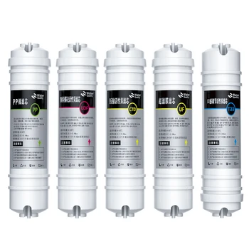 1/4'' Quick Connection PP + UDF + CTO + UF + T33 RO Water Membrane Replacement Filter Set Cartridge Reverse Osmosis Drinking
1/4'' Quick Connection PP + UDF + CTO + UF + T33 RO Water Membrane Replacement Filter Set Cartridge Reverse Osmosis Drinking